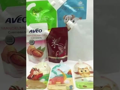 Stand Pouch With Special Shape Laminated Materiel For Juice Or Water Or Wine Packing And So On