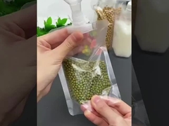 Clear Laminated Material Plastic Stand Up Pouch Bags On Sale With Spout For Liquid Juice