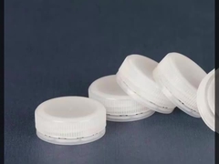 Gold Plastic Mushroom Shaped UV Screw Cap for Perfume Bottle Cosmetic Bottle