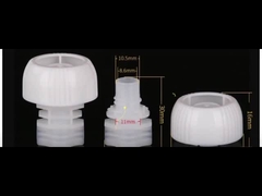 Custom Size Factory Price Plastic Cap Chill Spout With Screw Cap For Liquid Spout Bags