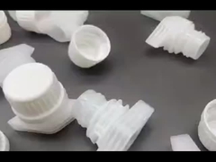 custom size Plastic Spout With Cap Spout Cap For Coffee Standing Up Pouch