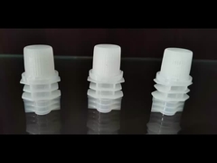 Precision Cnc Flexible PE Plastic Spout Cap For Soya-Bean Milk Bag