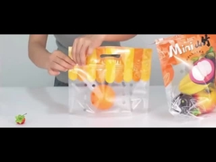 Spout Pouch For Large Spout Stand Upplastic Rice Powder Food Packaging Pouch Bag