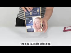 Custom Collapsible Water Bottles  Packaging Standing Pouch Reusable Foldable Drinking Water Bags