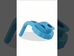 Easy Pour Spout Lid With Handle For Cold Coffee Iced Tea