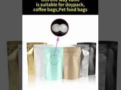 Factory Price Custom One Way Valve For The Coffee Bean Storage Bottle