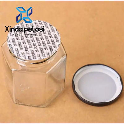 300pcs 35mm Sello de tapa de revestimiento de espuma de presión Sello de revestimiento autoadhesivo sellable para frascos de vidrio de plástico