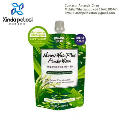 Custom Printing Small Liquid Stand Up Plastic Pouch Energy Packaging Bag