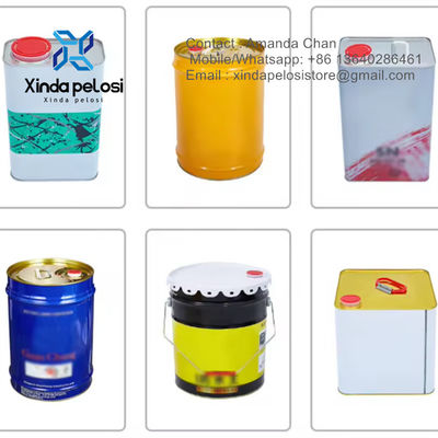 Acepta color / tamaño personalizado precio de fábrica tapas de plástico para la lata de aceite de motor