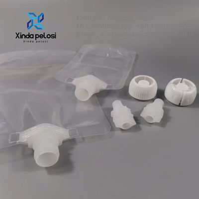 Grado de alimentos ecológicos Material personalizado PP Boquilla de plástico para alimentos para bebés Puree Twist Cap