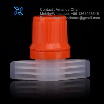 Envase de plástico con tapa para bolsas de envase de bebidas embalaje