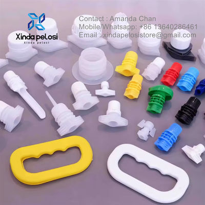 Capuchón de boca de PE de calidad alimentaria ecológica para bolsas flexibles de detergente líquido