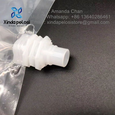 Bolsa de bebidas líquidas de plástico transparente reutilizable Bolsa de alcohol