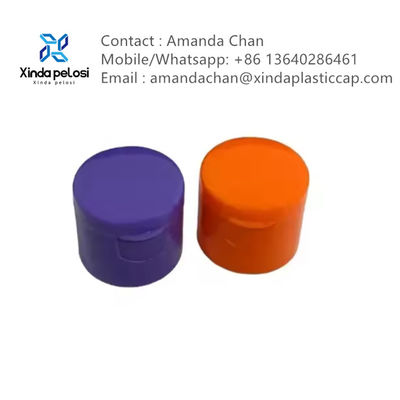 Oem No derramamiento plástico Pp Flip Top Cap tapa de tapa para botella de cuidado de la piel