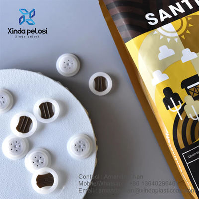 Coffee Pouch Accessories Freshness Coffee Packing Valve For Transparent Bag