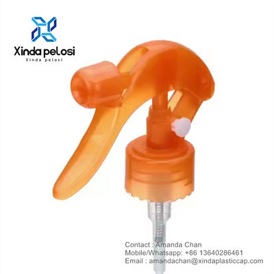 Fábrica de plástico Pp mini bomba de pulverización de gatillo para limpieza de vidrio y jardín