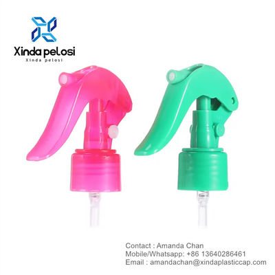 Pulverizador de pulverización de niebla fina de plástico de PP personalizado para el cuidado del cabello Botella de plástico